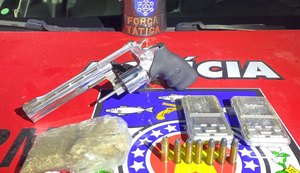 PM apreende 27 armas de fogo e 19 kg de drogas na última semana em Alagoas