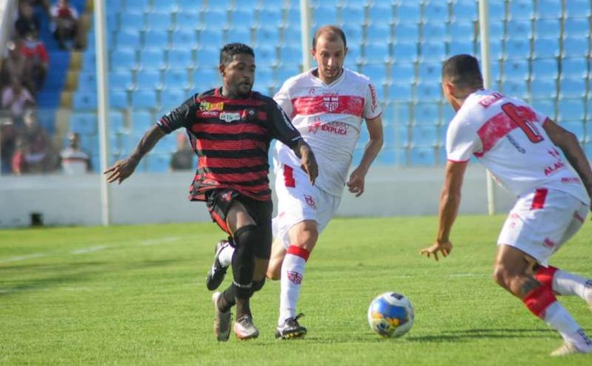 CRB perde por 2 a 0 para o Moto Club