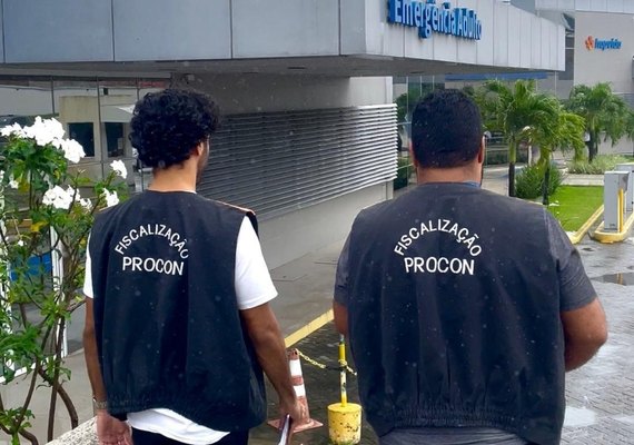 Procon Maceió fiscaliza urgências e emergências de hospitais da capital