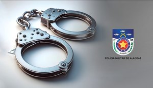 PM prende suspeito de perseguir e importunar sexualmente jovem em Penedo