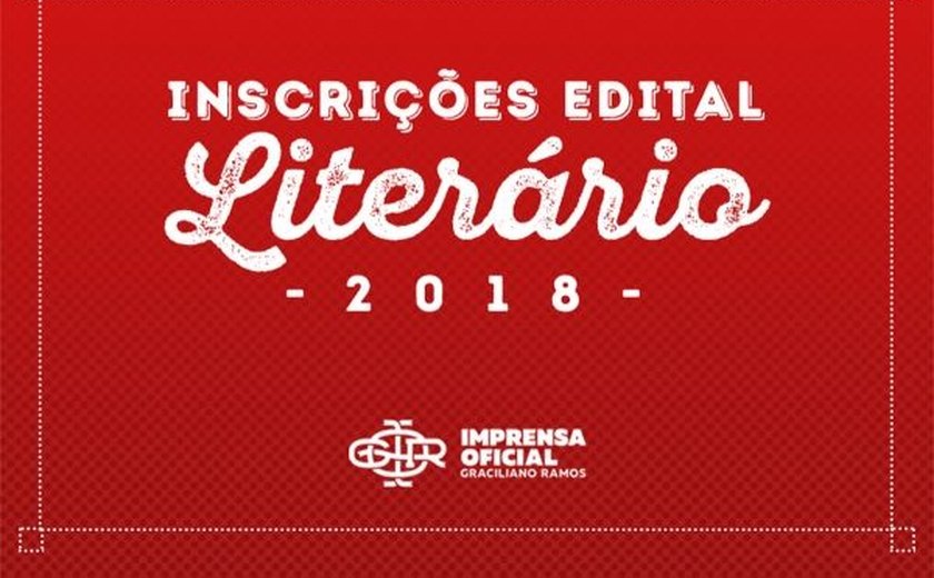 Imprensa Oficial abre inscrições para o Edital de Obras Literárias 2018
