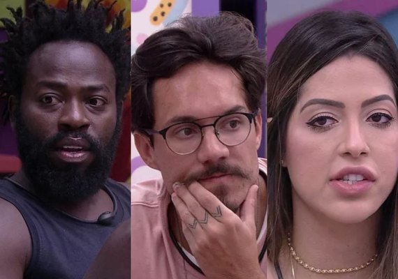 Douglas, Eliezer e Laís estão no nono paredão no BBB 22