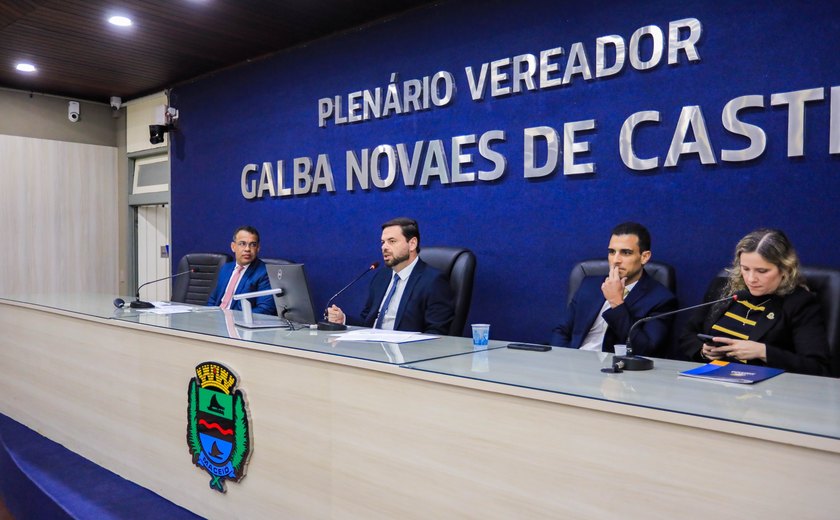 Câmara de Maceió vai estabelecer diretrizes para avançar com as discussões do Plano Diretor