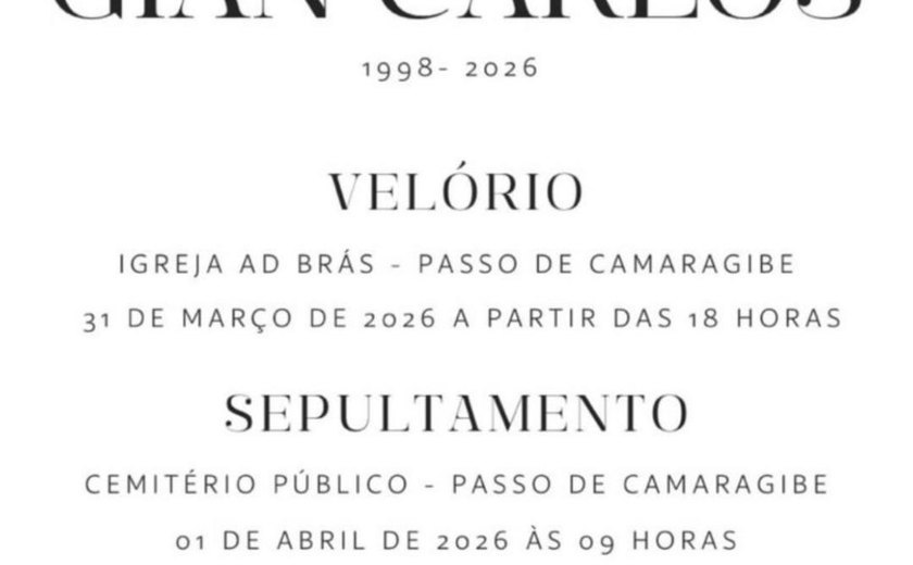 Jovem não resiste após campanha por doação de sangue; velório acontece em Passo de Camaragibe