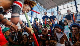 Paulo Dantas inaugura Escola Estadual Indígena Suraconã, em Traipu