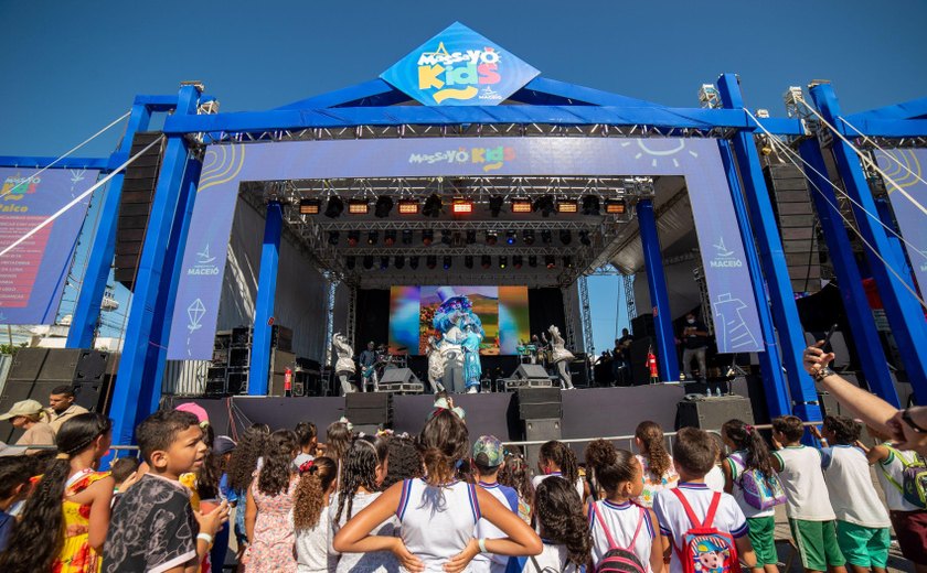 Massayó Kids garante diversão da garotada em dois dias de festa