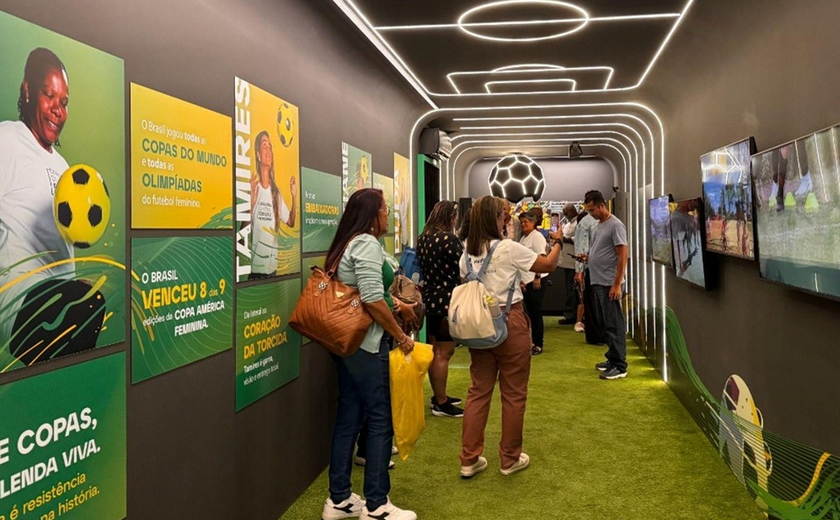 Caravana do futebol feminino chega a Maceió com atrações gratuitas
