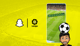 LaLiga firma parceria com Snapchat para levar conteúdos exclusivos do futebol espanhol aos usuários