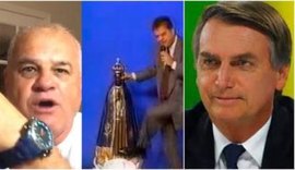 Pastor que chutou imagem de Nossa Senhora defende Jair Bolsonaro