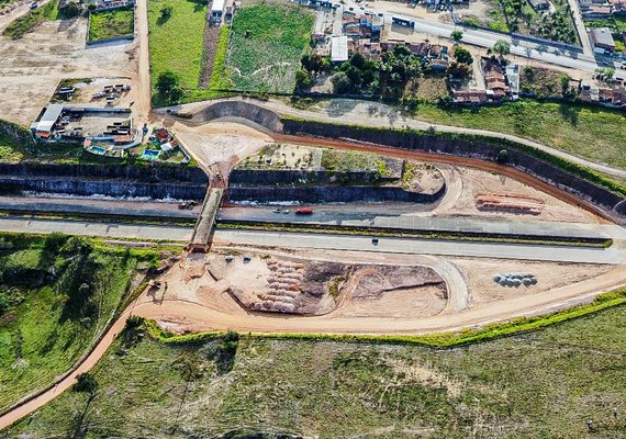 Avanço nas obras de duplicação da BR-101 em Alagoas garantirão 100% de rodovia ampliada até 2026