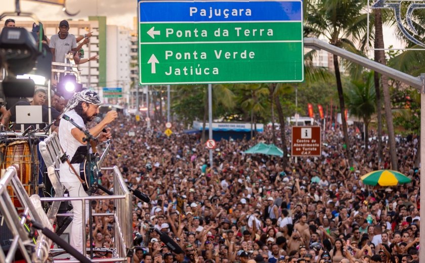 Confira como fica o trânsito na região da orla durante o Arrastão de Bell Marques