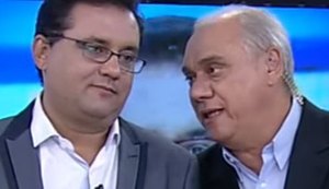 Geraldo Luís fala em abandonar TV por doença de Marcelo Rezende e emociona