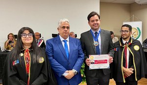 Superintendente do Instituto de Identificação de Alagoas recebe Comenda por Mérito Cultural e Cidadania