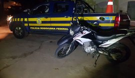 Polícia Rodoviária Federal retira de circulação motocicleta adulterada