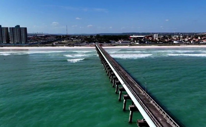 BRK inicia recuperação estrutural do píer do Emissário Submarino de Maceió