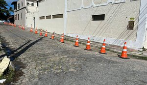 Moradores reclamam de bloqueios de vagas durante festejos juninos em Jaraguá