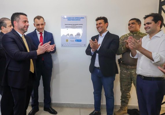 Governo de Alagoas inaugura obras dentro do sistema prisional