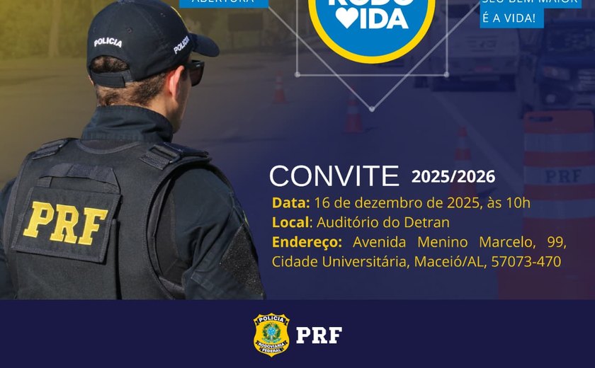 PRF/AL inicia a Operação Rodovida com foco na redução de mortes de motociclistas nas rodovias federais