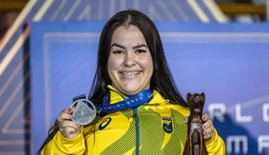 Mariana D’Andrea conquista prata no Mundial de Halterofilismo