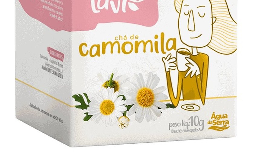 Anvisa manda recolher lote de chá de camomila Água da Serra