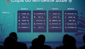 CBF sorteia grupos da Copa do Nordeste 2026