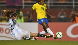 Amistosos de seleções femininas de Brasil e Argentina são adiados