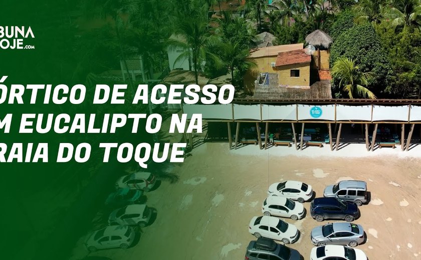 Maior pórtico em eucalipto tratado da América do Sul completa um ano de sucesso no Milagres do Toque