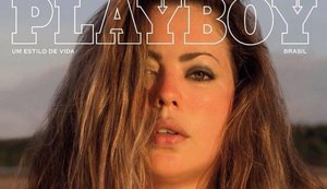 Fluvia Lacerda é a primeira modelo plus-size a estrelar a capa da Playboy brasileira