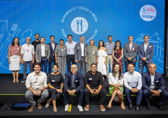 Líderes de 22 empresas assinam compromisso com a coalização Todos à Mesa para o combate à fome