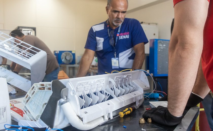 Senai Poço moderniza área de climatização em parceria com TCL-Semp e lança cursos para um mercado em expansão