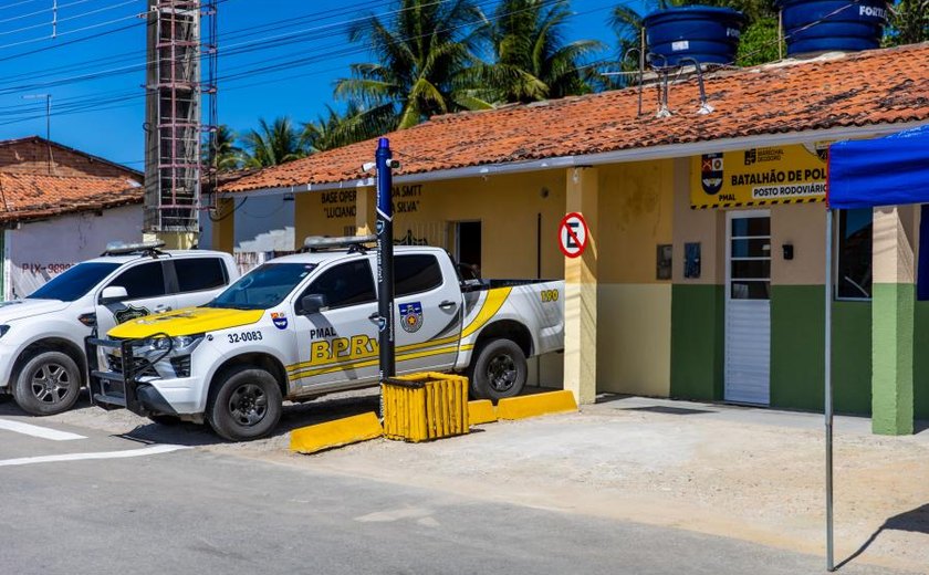 Polícia Militar inaugura nova base do Batalhão Rodoviário em Marechal Deodoro