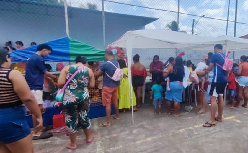 Instituto Amigo Leal e Instituto Idesne promovem dia inesquecível para as crianças em celebração ao Dia das Crianças