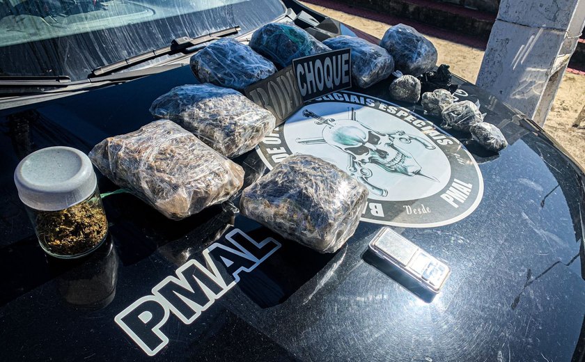 Polícia Militar apreende 122 armas de fogo e 391 kg de drogas em outubro