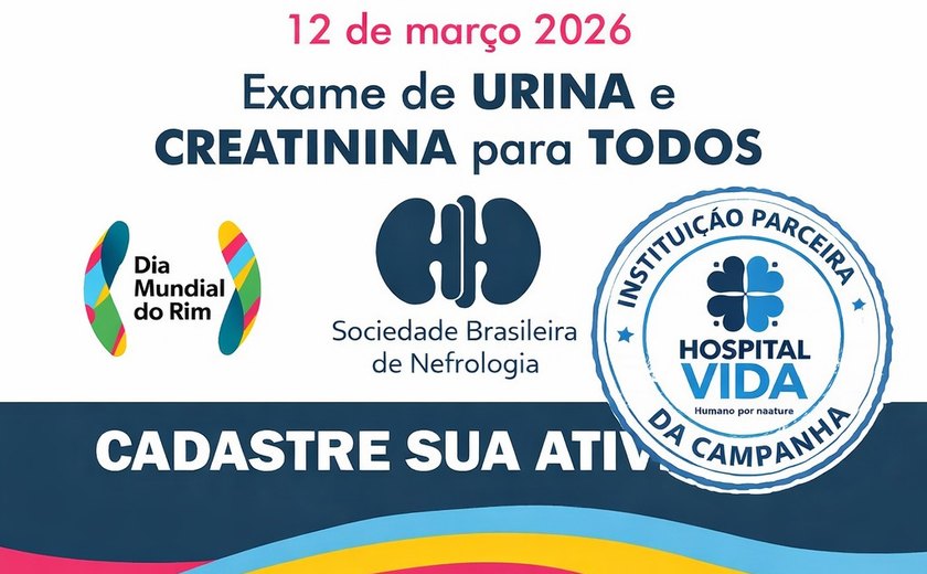 Dia Mundial do Rim 2026: Hospital Vida realiza ações para conscientização sobre cuidados com a saúde renal