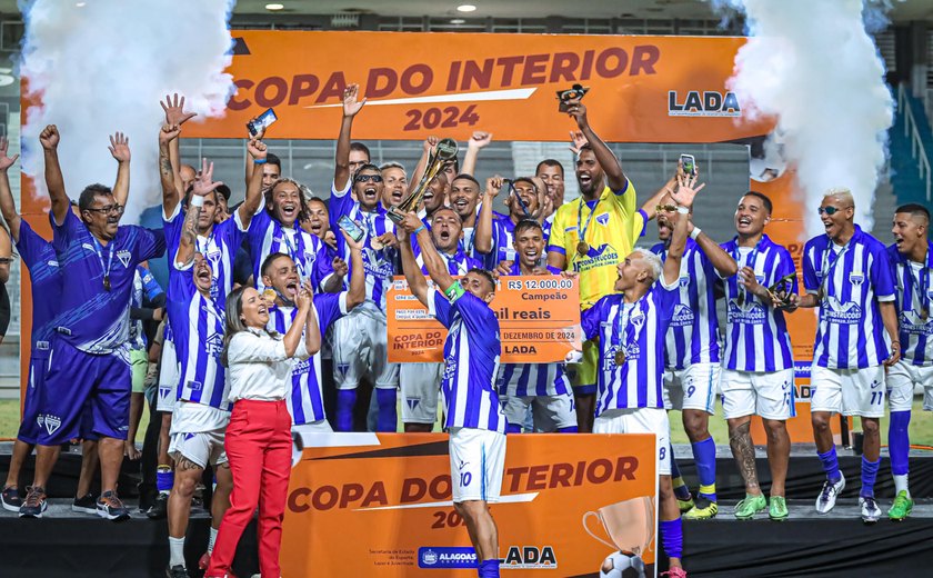 Barra de São Miguel vence Delmiro Gouveia e conquista a Copa do Interior 2024