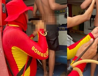 Adolescente é atingido por arpão durante pesca subaquática na Praia do Francês