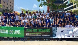 Dia Mundial do AVC realiza evento na Rua Fechada, em Maceió, neste domingo (23)