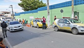 Em Arapiraca, órgãos intensificam fiscalização a mototaxistas clandestinos