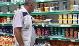 Vigilância Sanitária apreende 850 kg de alimentos impróprios em feiras livres e supermercados