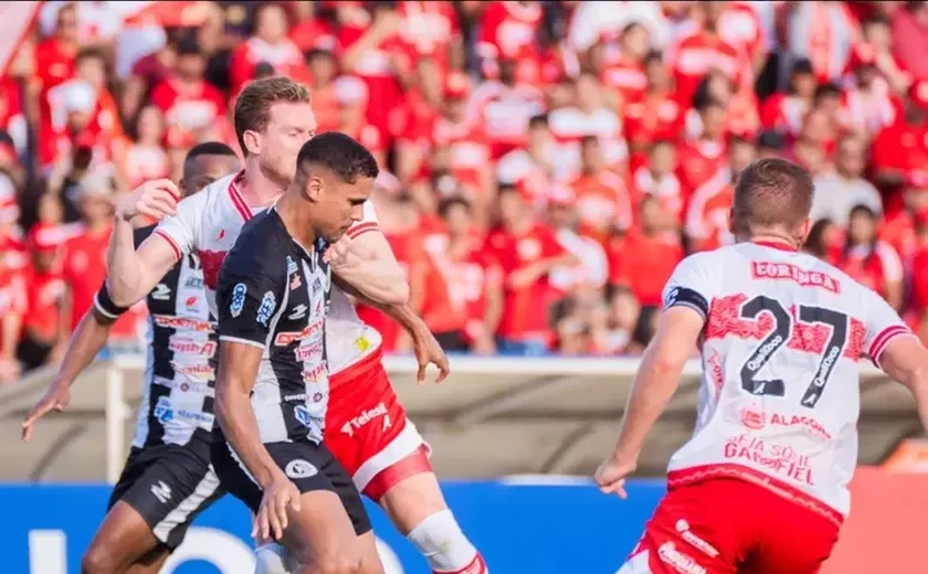 CRB atropela ASA no jogo de ida da final do Campeonato Alagoano