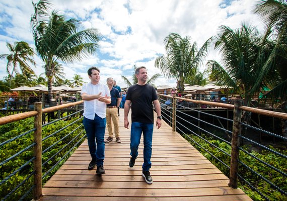 Paulo Dantas garante investimentos para potencializar o turismo na Barra de Santo Antônio