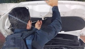 PRF prende homem por receptação e adulteração de sinal identificador, em Maceió