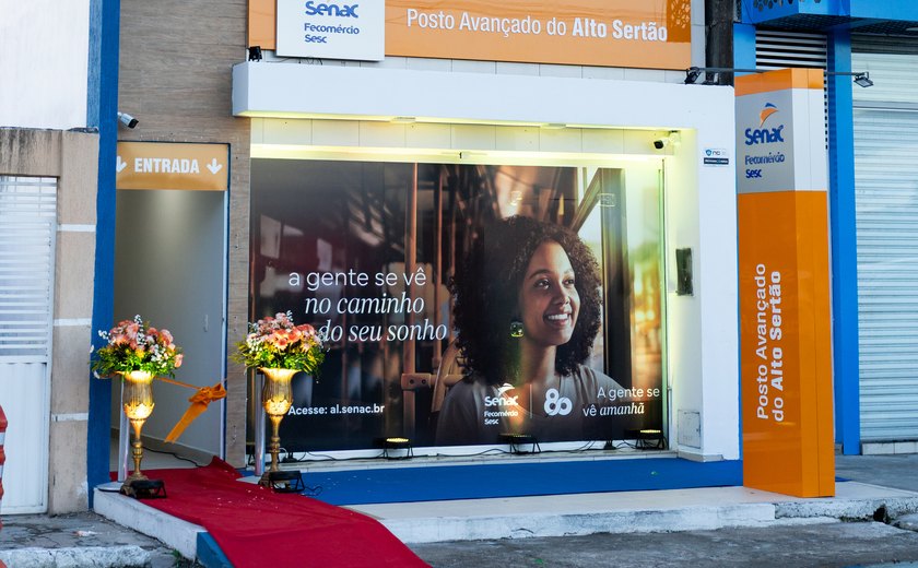 Senac Alagoas inaugura nova unidade no Sertão