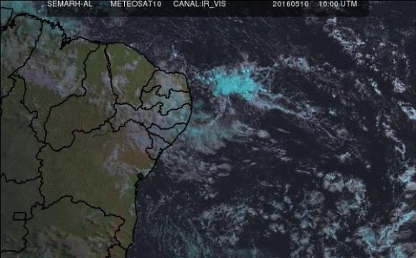 Previsão mostra chuvas fracas no final de semana em Alagoas
