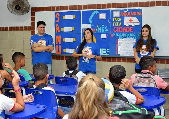 Projeto Samu nas Escolas abre 30 vagas para novos acadêmicos
