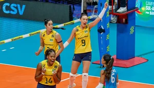 Brasil é campeão do Pré-Olímpico de vôlei e garante vaga em Los Angeles 2028