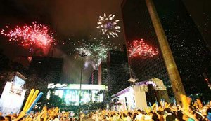 Réveillon da Avenida Paulista terá fogos de artifício sem estampido