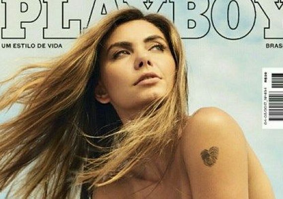 Filha de José Luiz Datena surge deslumbrante em capa ousada da 'Playboy'