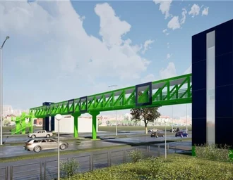 Passarela do Canaã tem nova etapa de montagem neste sábado