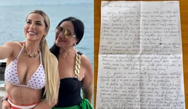 Presa, influenciadora Deolane Bezerra manda nova carta para a mãe e expõe perseguição